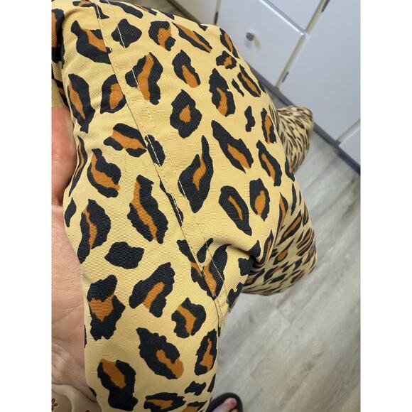 Amazon Essentials Leopard Print Overalls Snowsuit Bibs Kids XL - Picture 4 of 4